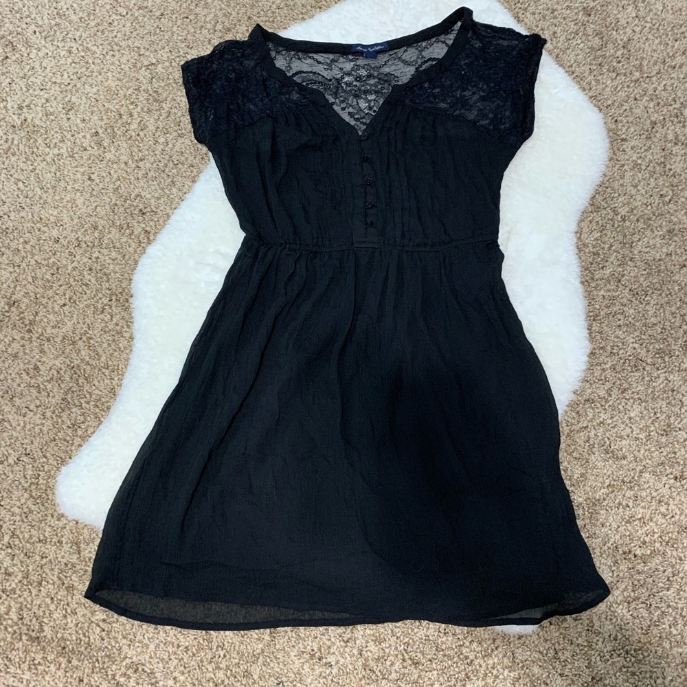 AE overlay mini dress